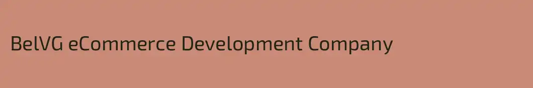 BelVG eCommerсe Development Company